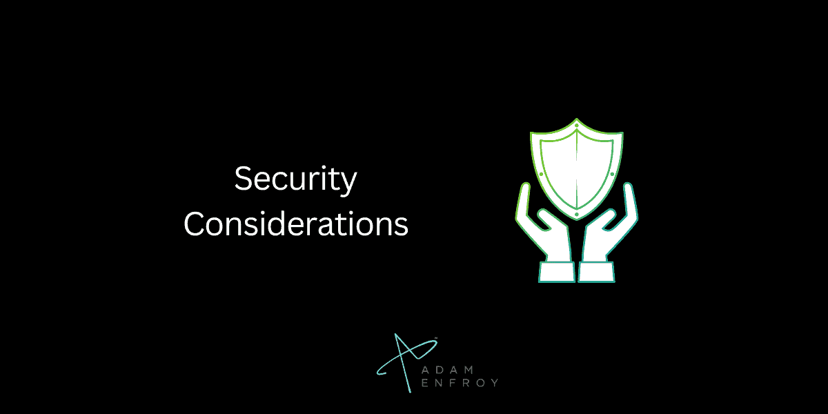 Security Considerations