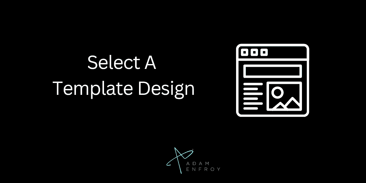 Select A  Template Design