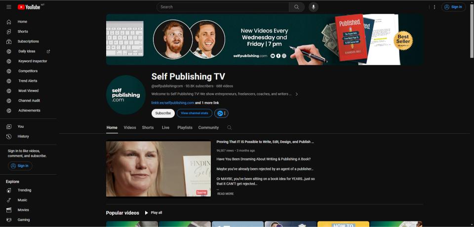 Self Publishing TV