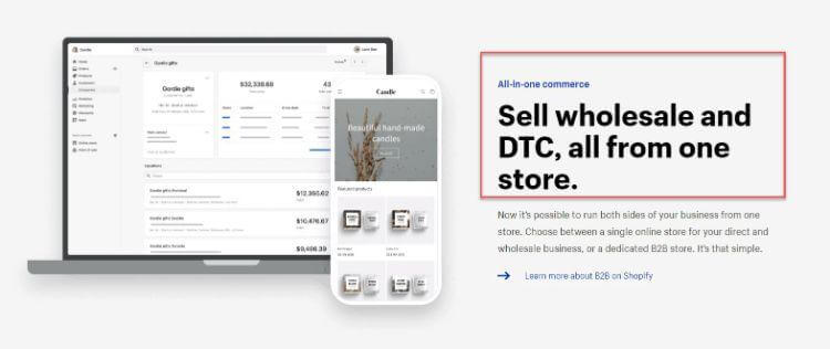 shopify features