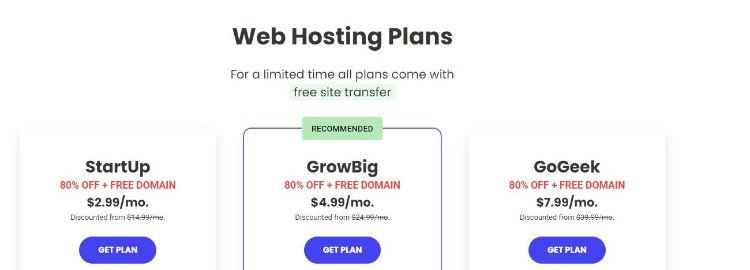 siteground pricing