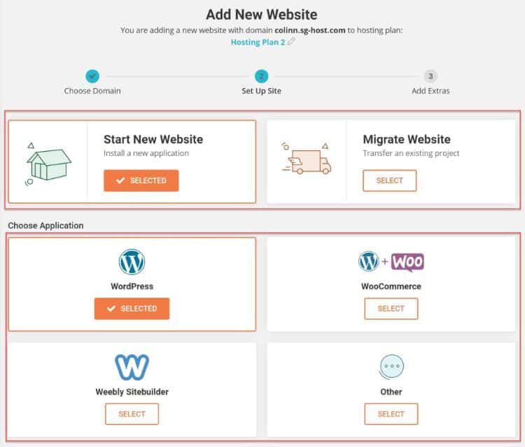 SiteGround user experience