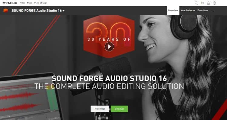 sound-forge homepage