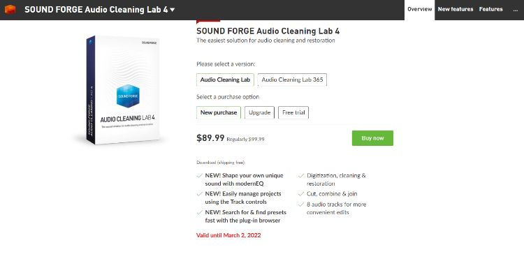 soundforge cleaning lab pricing