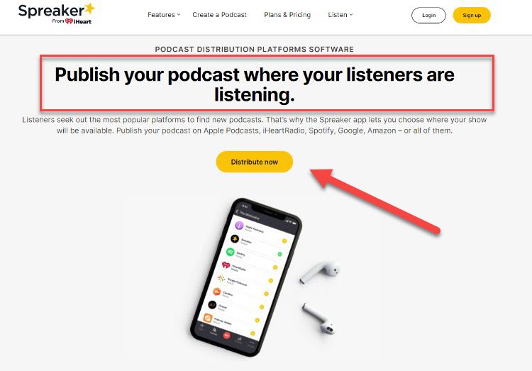 spreaker features