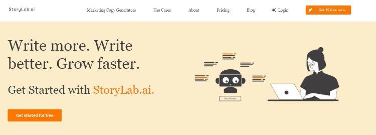 storylab homepage