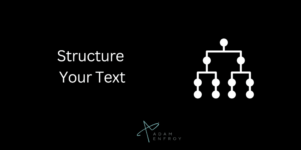 Structure Your Text