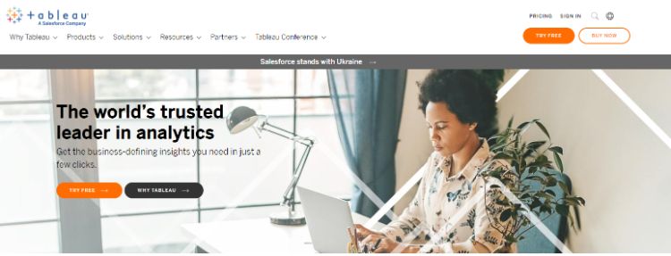 tableau homepage