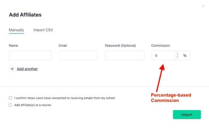 Teachable: affiliate marketing