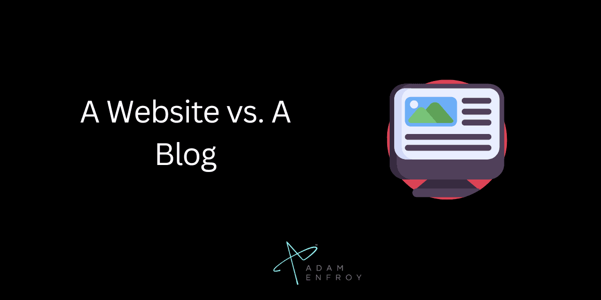 The Difference Between A Website And A Blog