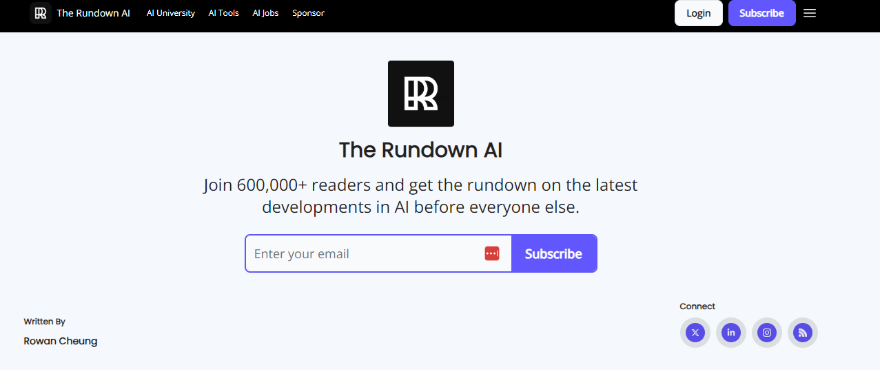 The Rundown AI