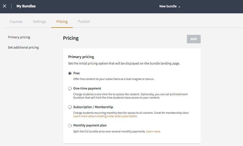 Thinkific: Membership Pricing Plans