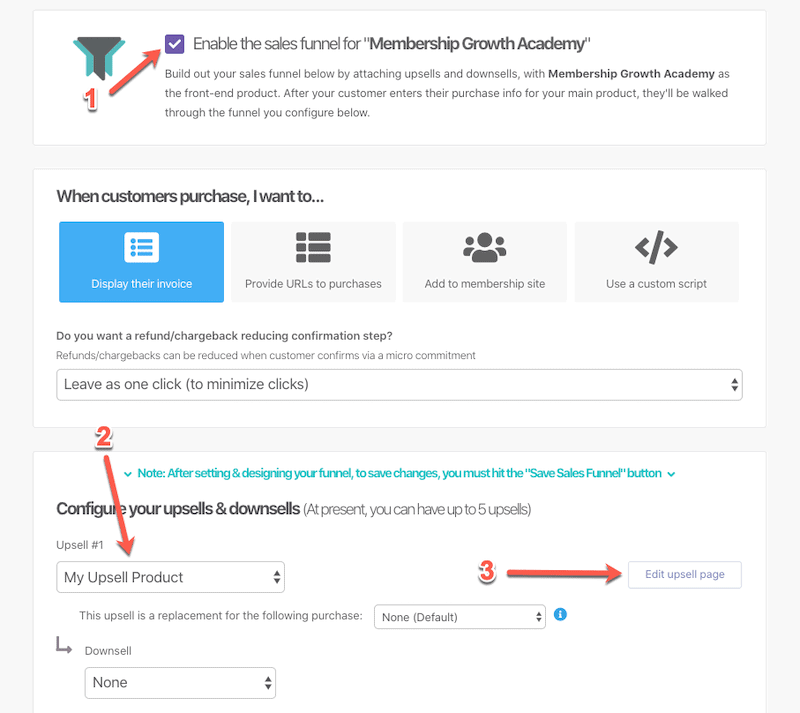 ThriveCart Upsells and Downsells
