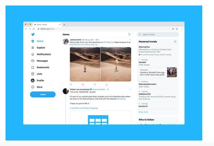 Twitter Social Media Platform