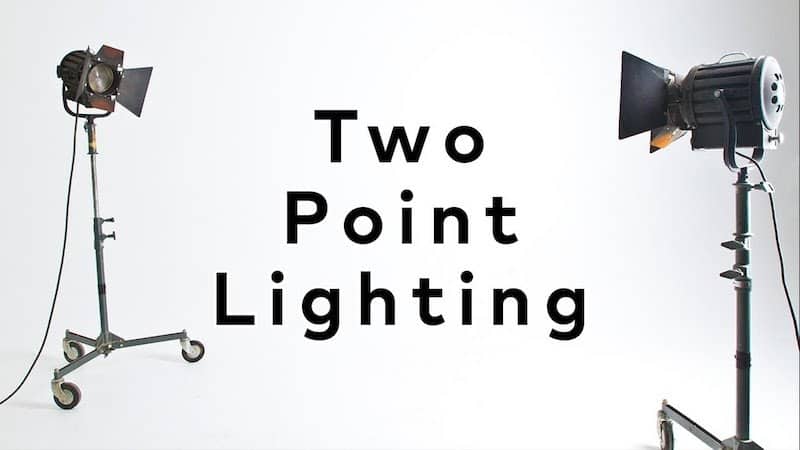 two-point lighting system