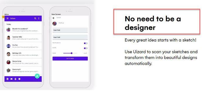 uizard features