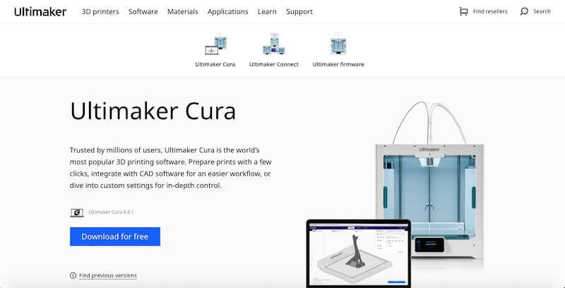 Ultimaker Cura Cover Page 