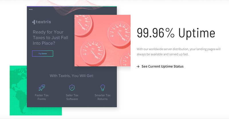 Unbounce uptime