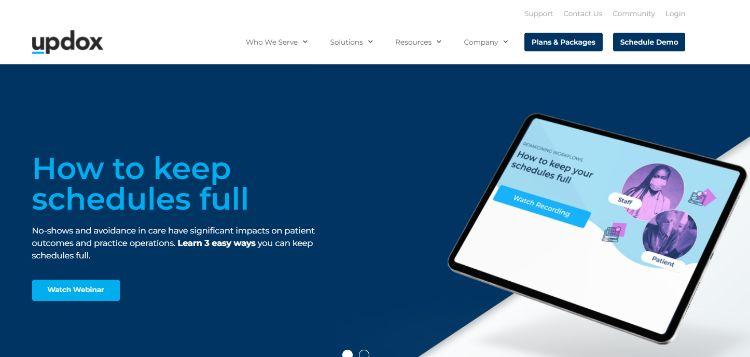 updox homepage