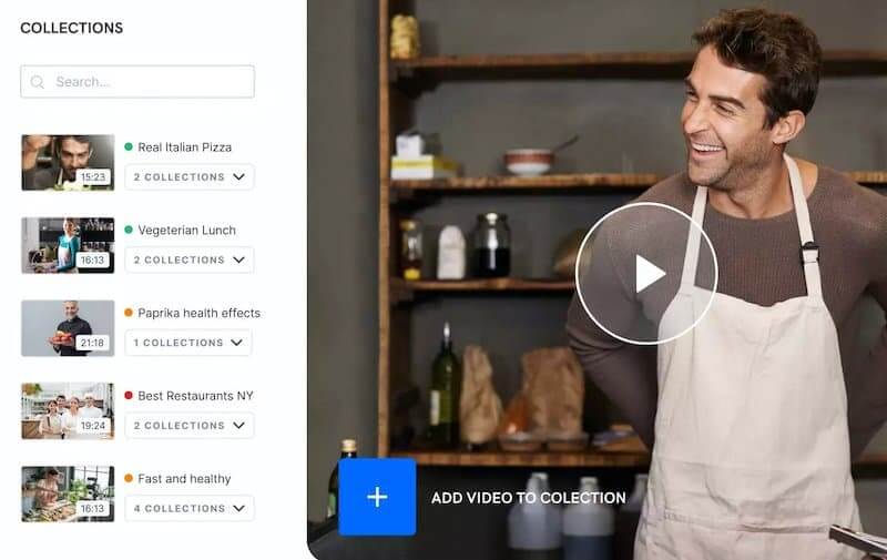 Uscreen video collections