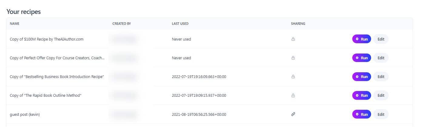 Using Jasper Recipes To Improve Your AI Writing (2023) 5 user recipes