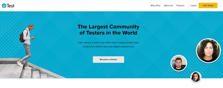 uTest Homepage