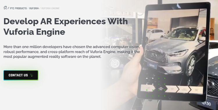 vuforia engine homepage