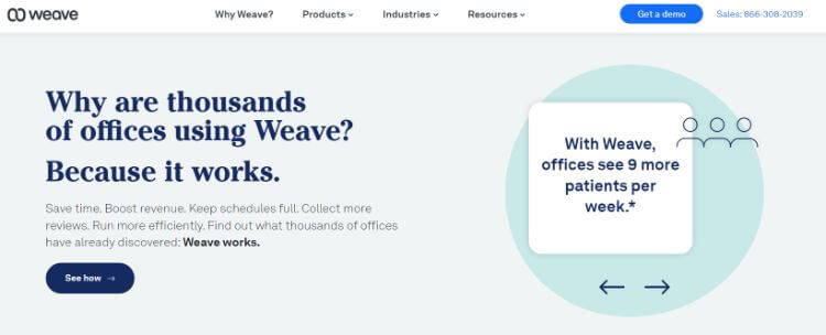 weave homepage