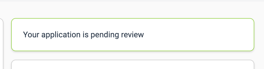 pending review