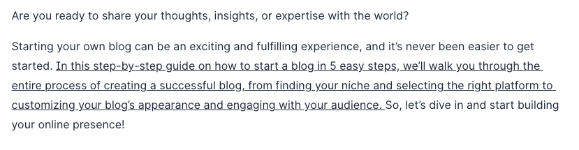 Surfer SEO example 1