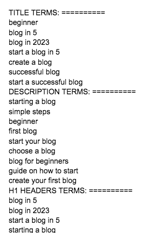 Neuron Writer terms