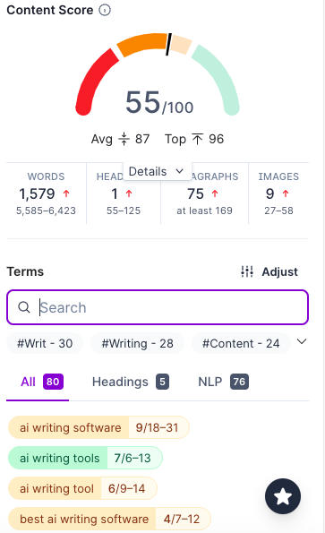 surfer score