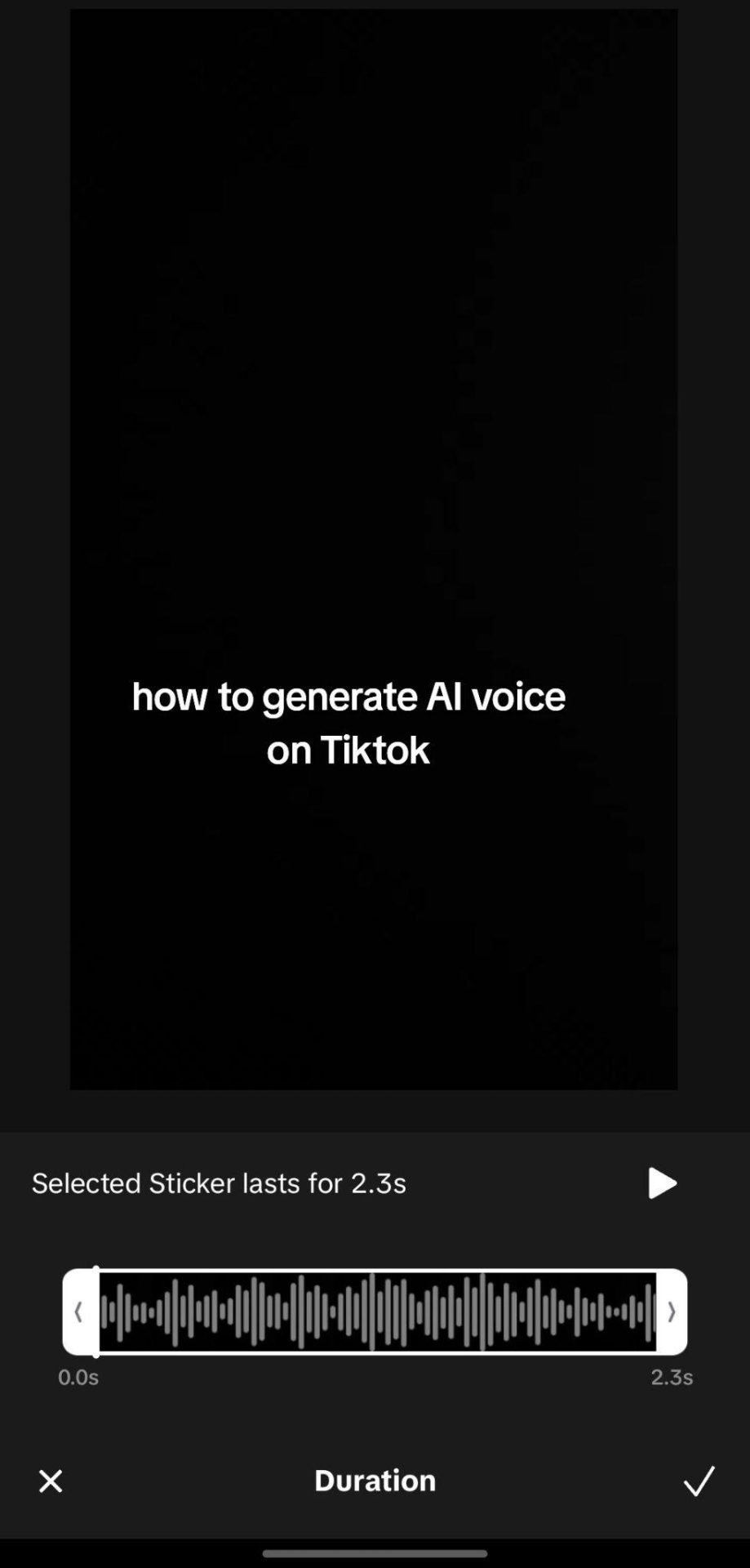 Customize your voice