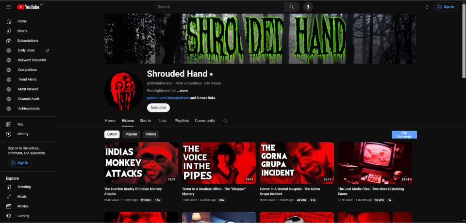 Shrouded Hand