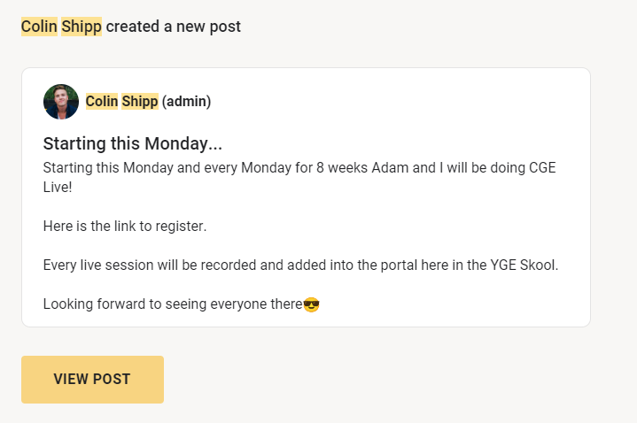 email broadcasts