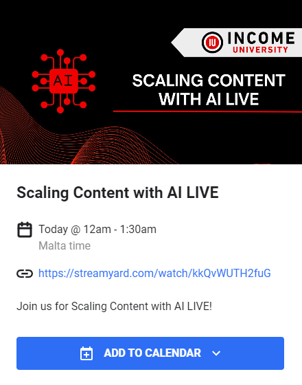 live q&a and courses