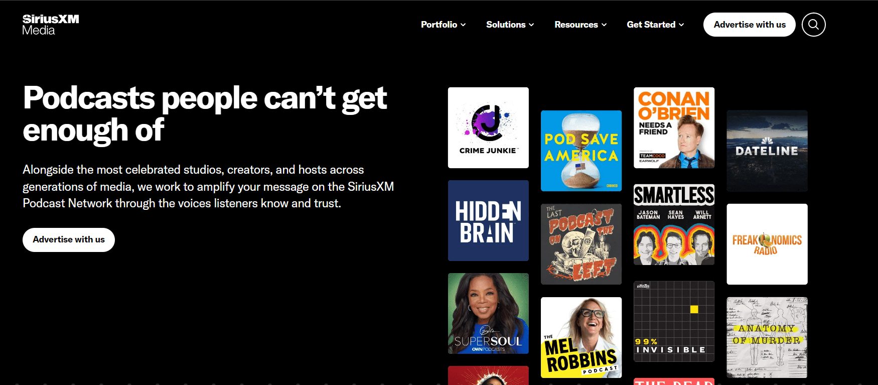 SiriusXM podcast network