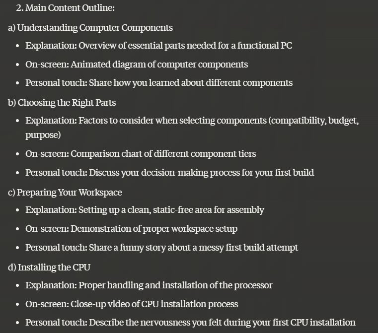 claude ai answer - main content