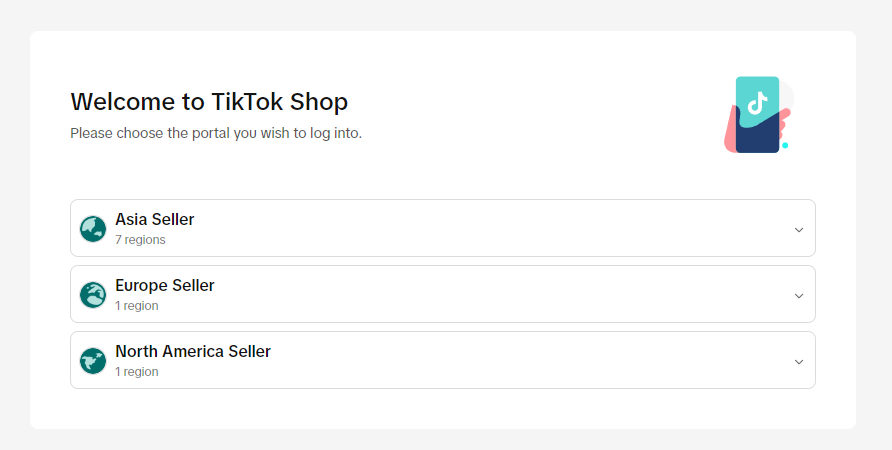 Choose your TikTok portal