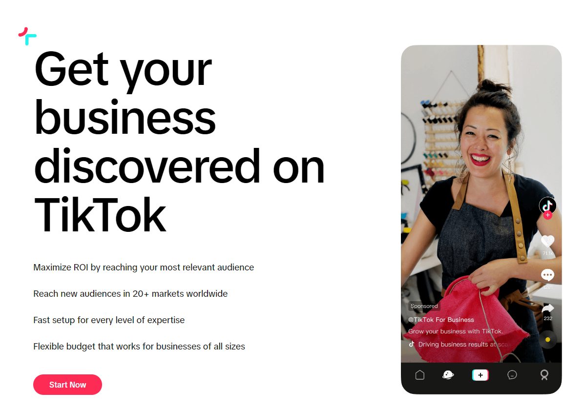 Get a TIkTok business account