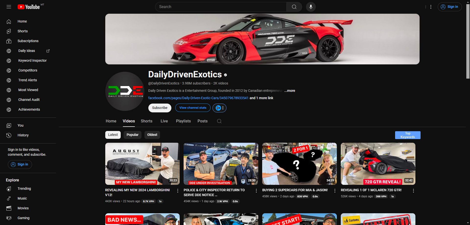 DailyDrivenExotics