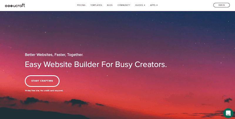 Ucraft Landing Page Builder