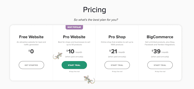 Ucraft Pricing