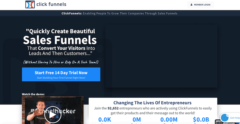 ClickFunnels Landing Pages