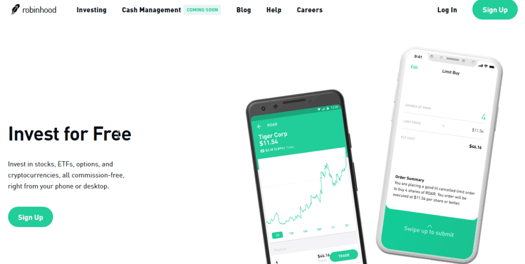 Application Robinhood