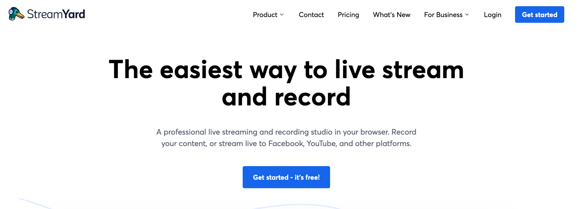 Streamyard