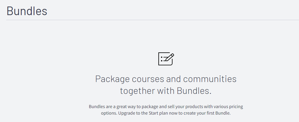 Thinkific bundles