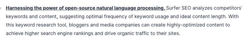 example using introductory clauses