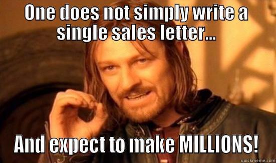 an application letter is a sales letter