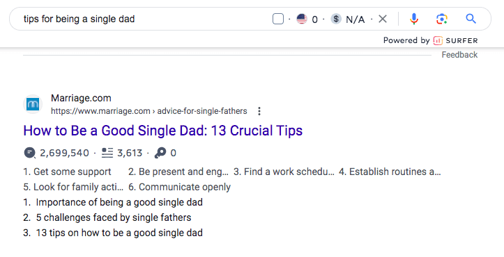 tips for being a single dad